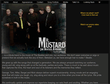 Tablet Screenshot of mrmustardmusic.com